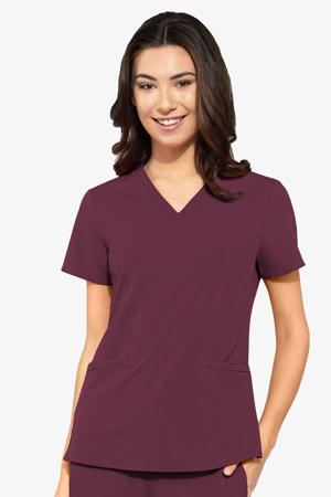 8434 DOUBLE V NECK TOP